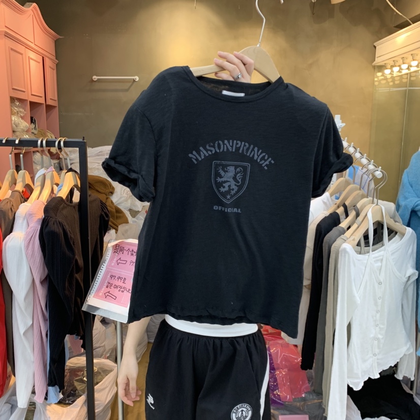 SAGE BRUSH東大門代購女裝新品熱賣真品休閑時尚人氣T恤SAGE BRUSHT恤圖色3