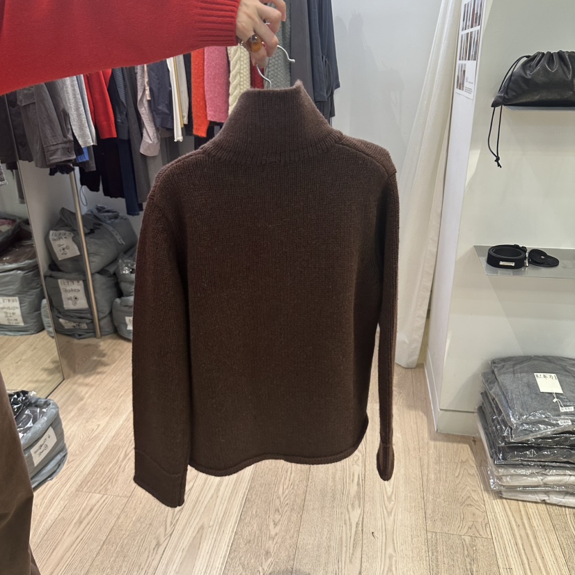 REIRAI東大門直郵女裝新品人氣時尚推薦熱賣毛衣高領開衫Reirai毛衣