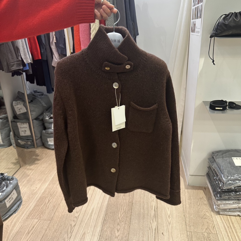 REIRAI東大門直郵女裝新品人氣時尚推薦熱賣毛衣高領開衫Reirai毛衣圖色4
