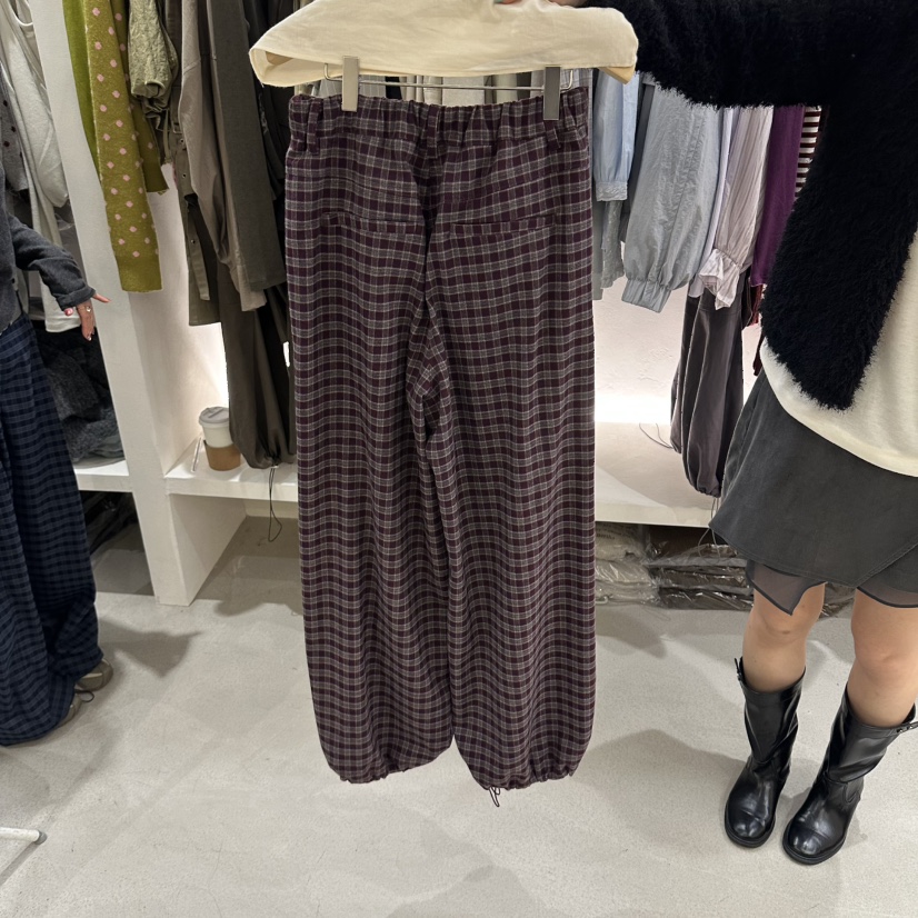 BERTHA韓國代購女裝新款推薦熱賣人氣休閑休閑褲不含腰帶BERTHA休閑褲