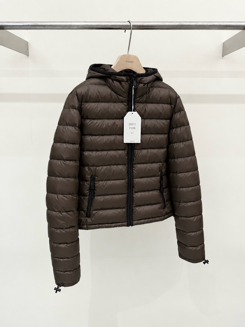 TOOGOOD韓國代購女裝新品時尚熱賣短款羽絨服兜帽填充鵝絨TOOGOOD短款羽絨服圖色1