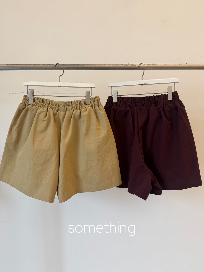 SOMETHING-L/FANCY東大門實拍女裝新品推薦休閑真品短褲SOMETHING-L/FANCY短褲