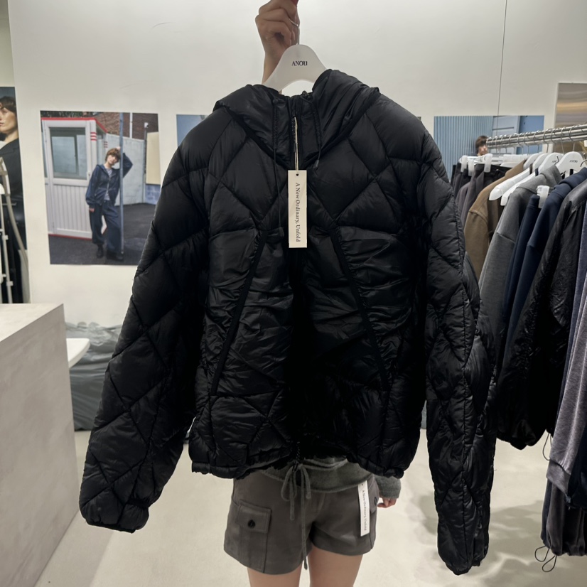 ANOU東大門實拍女裝新款真品時尚推薦休閑人氣短款羽絨服絨ANOU短款羽絨服圖色2