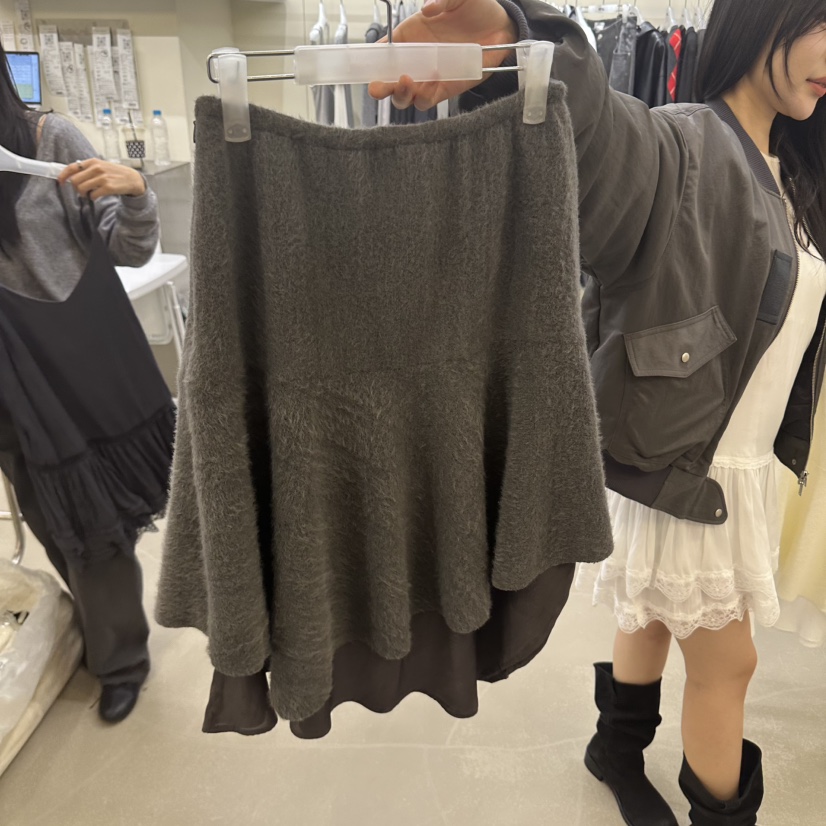 ORE-P韓國直郵女裝新款休閑真品推薦人氣熱賣半身裙中短裙ORE半身裙/中短裙