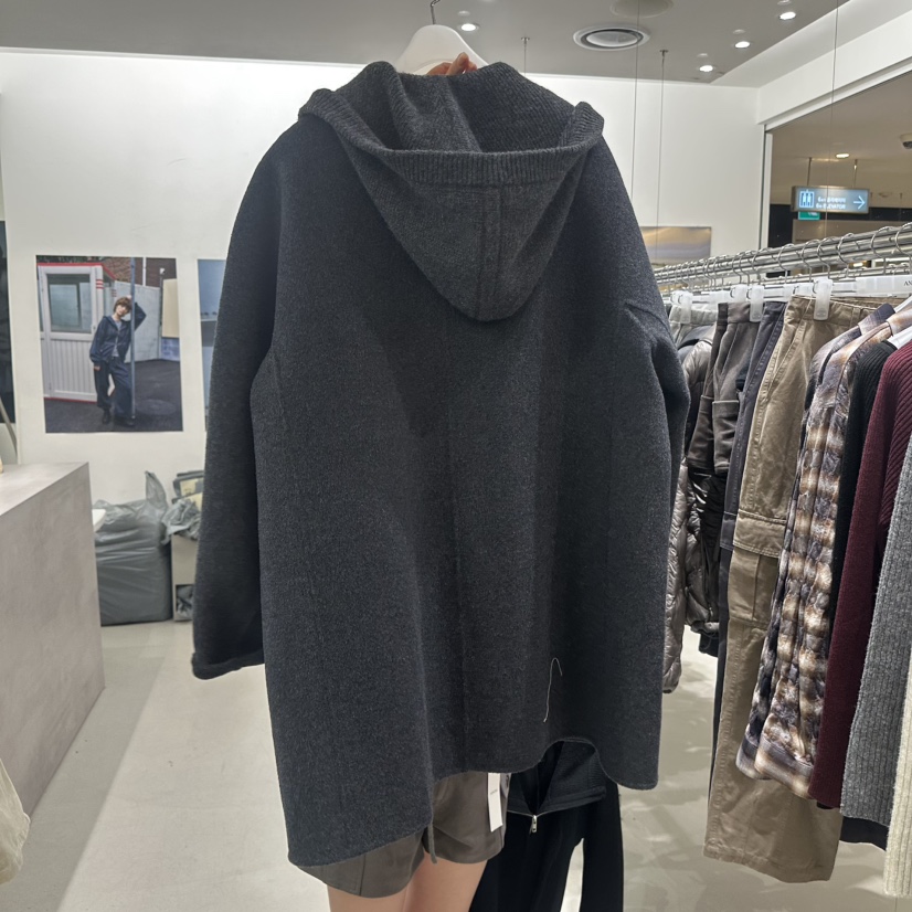 ANOU韓國直郵女士新品熱賣推薦人氣真品時尚休閑短款大衣ANOU短款大衣