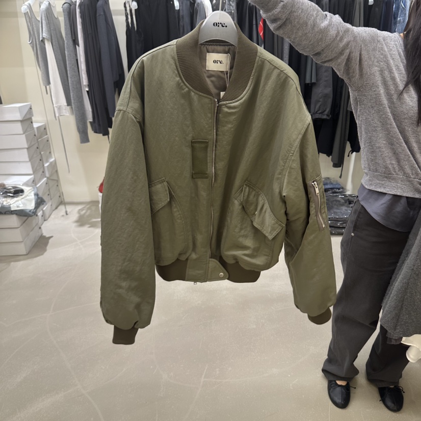 ORE-P東大門實拍女裝新品休閑人氣熱賣真品時尚推薦夾克ORE夾克圖色1
