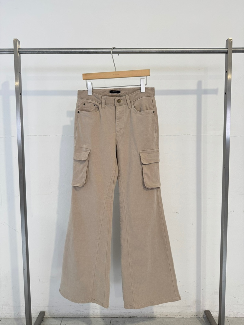 LIMLIMLIM東大門代購女士新品真品休閑時尚休閑褲喇叭褲工裝LIM LIM LIM休閑褲