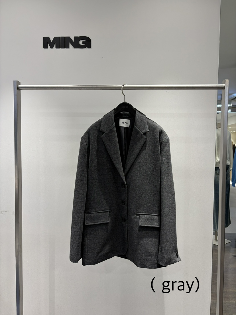 MING/MENG韓國代購女士新品熱賣推薦真品時尚人氣西裝西服MING/MENG西裝/西服圖色1