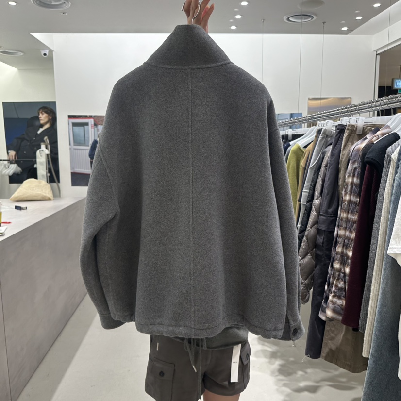 ANOU東大門代購女裝新款推薦休閑真品人氣時尚熱賣短款大衣ANOU短款大衣