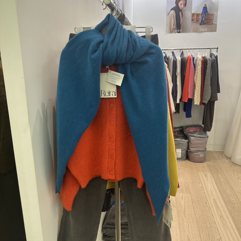 REIRAI東大門代購女士新品真品休閑時尚圍巾披肩披肩圍巾Reirai圍巾/披肩圖色1