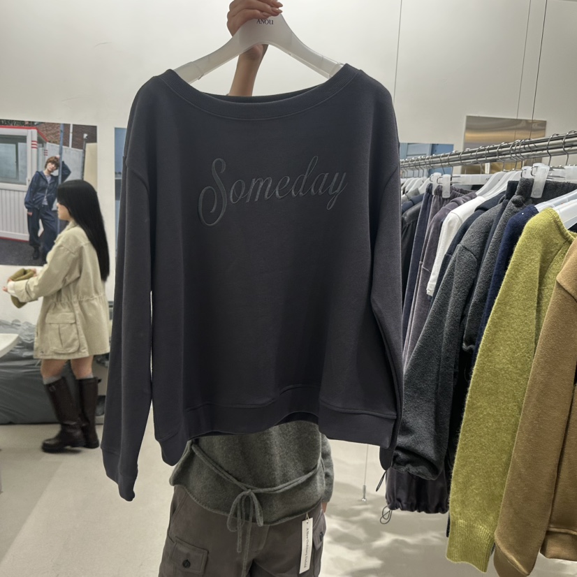 ANOU韓國代購女士新品真品人氣熱賣時尚推薦休閑衛衣ANOU衛衣圖色2
