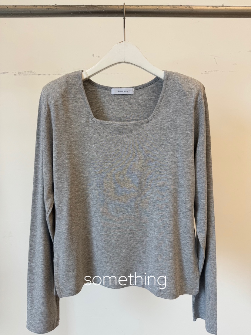 SOMETHING-L/FANCY韓國直郵女裝新款時尚真品熱賣長袖T恤SOMETHING-L/FANCY長袖T恤圖色3