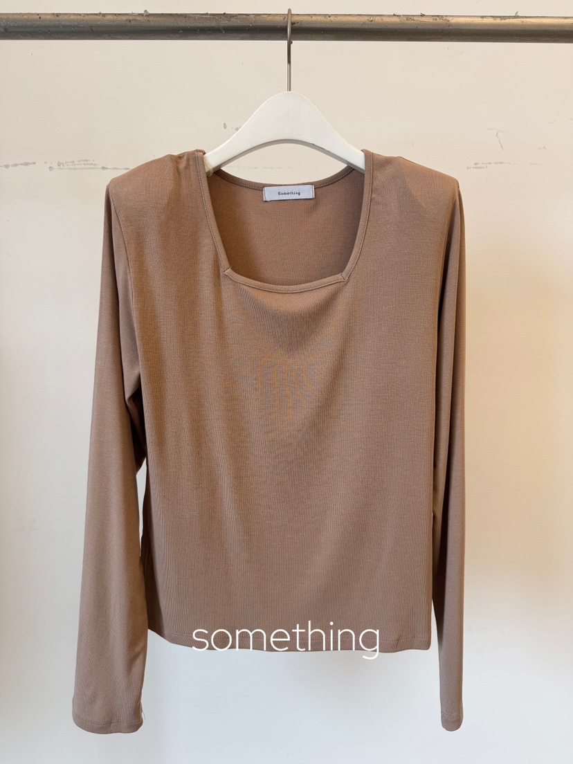 SOMETHING-L/FANCY韓國直郵女裝新款時尚真品熱賣長袖T恤SOMETHING-L/FANCY長袖T恤圖色5