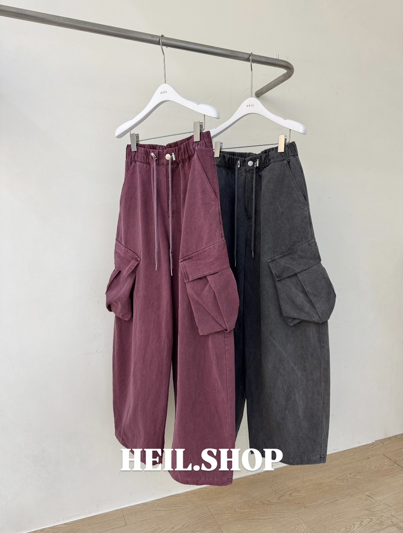 HEIL韓國直郵女裝新品推薦時尚真品人氣休閑熱賣休閑褲HEIL休閑褲