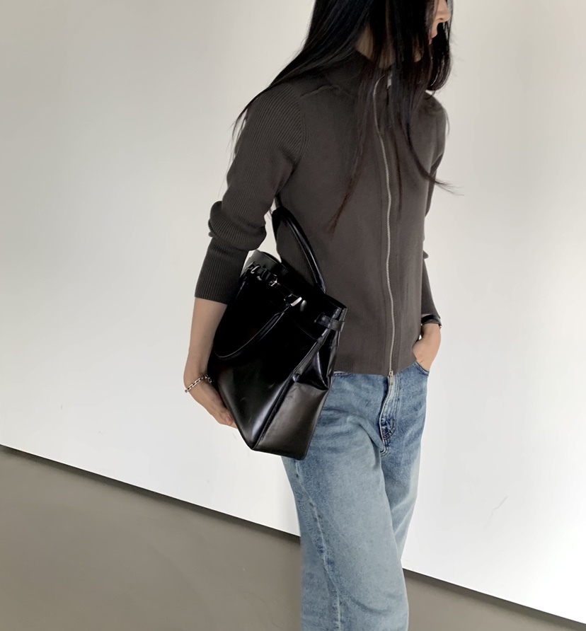 MUYBIEN東大門直郵女裝新品人氣時尚推薦休閑針織衫針織拉鏈MUYBIEN針織衫
