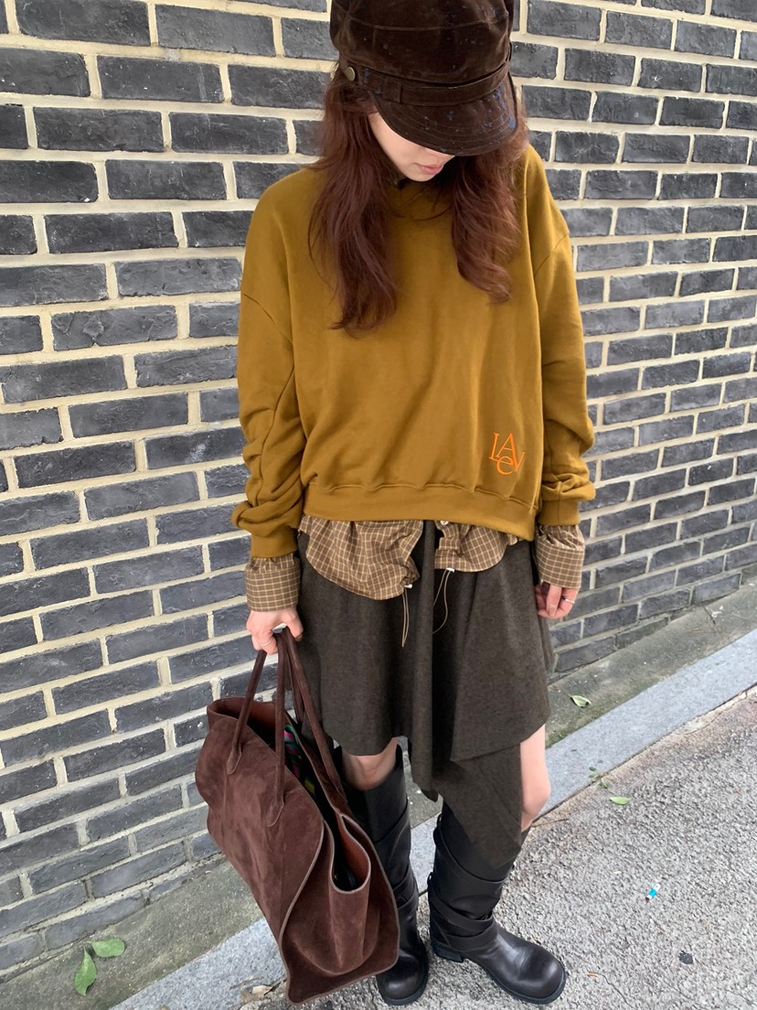 LE AVE韓國代購女士新品熱賣時尚真品推薦人氣半身裙中短裙LE AVE半身裙/中短裙