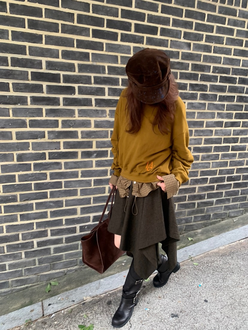 LE AVE韓國代購女士新品熱賣時尚真品推薦人氣半身裙中短裙LE AVE半身裙/中短裙