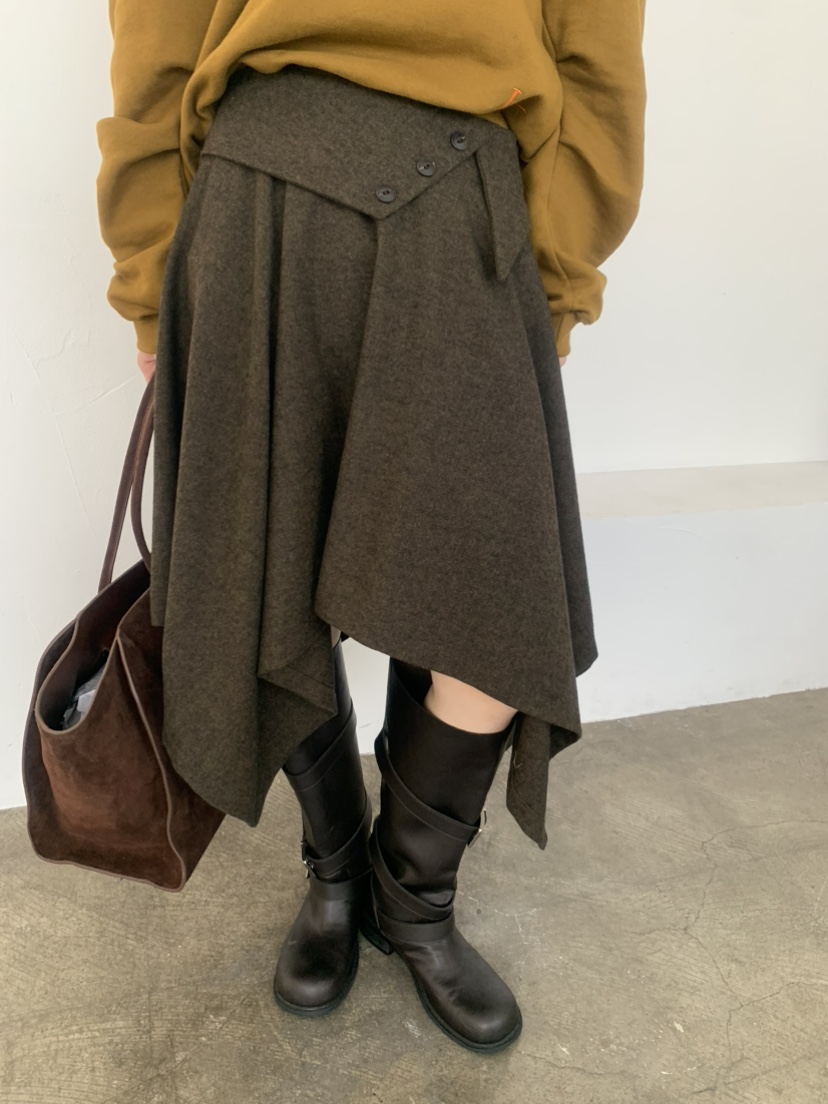 LE AVE韓國代購女士新品熱賣時尚真品推薦人氣半身裙中短裙LE AVE半身裙/中短裙