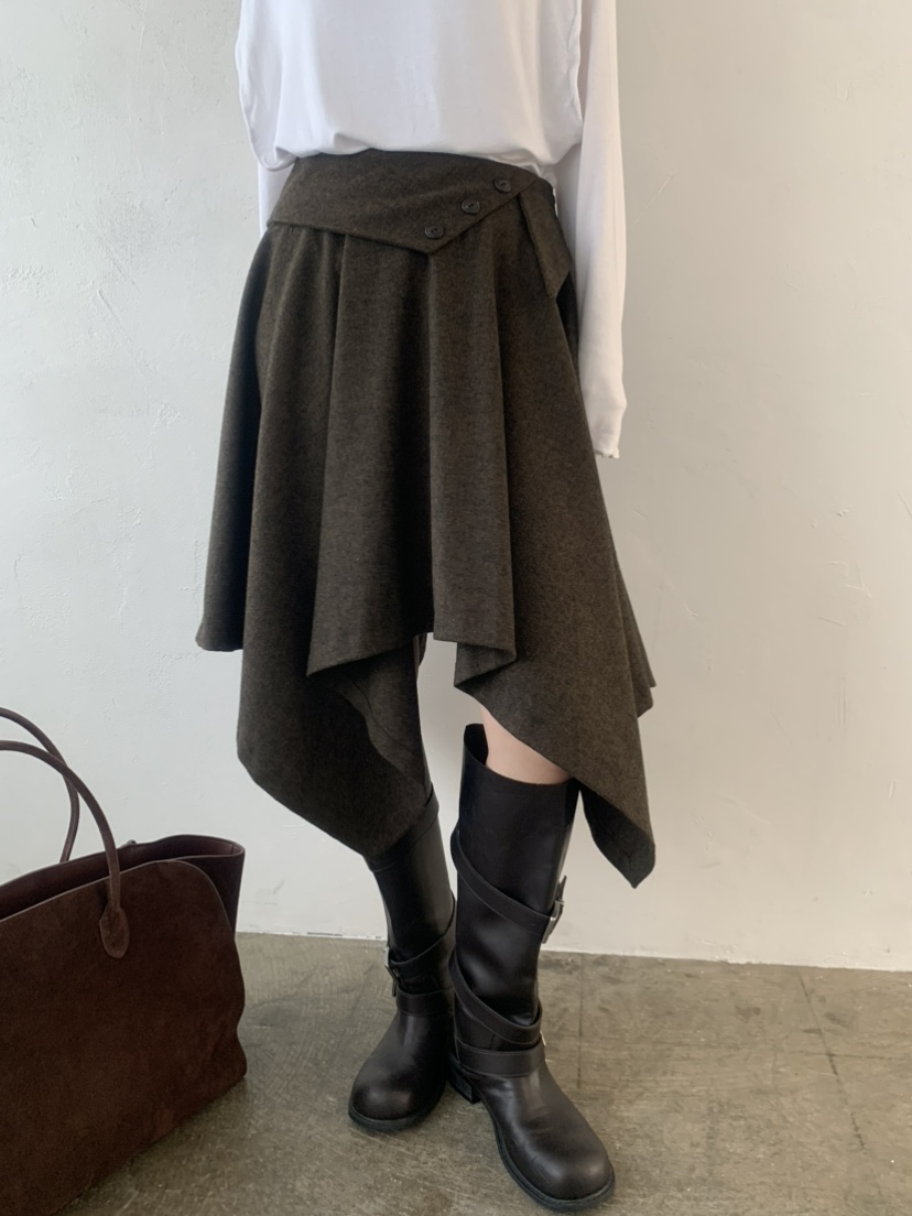 LE AVE韓國代購女士新品熱賣時尚真品推薦人氣半身裙中短裙LE AVE半身裙/中短裙