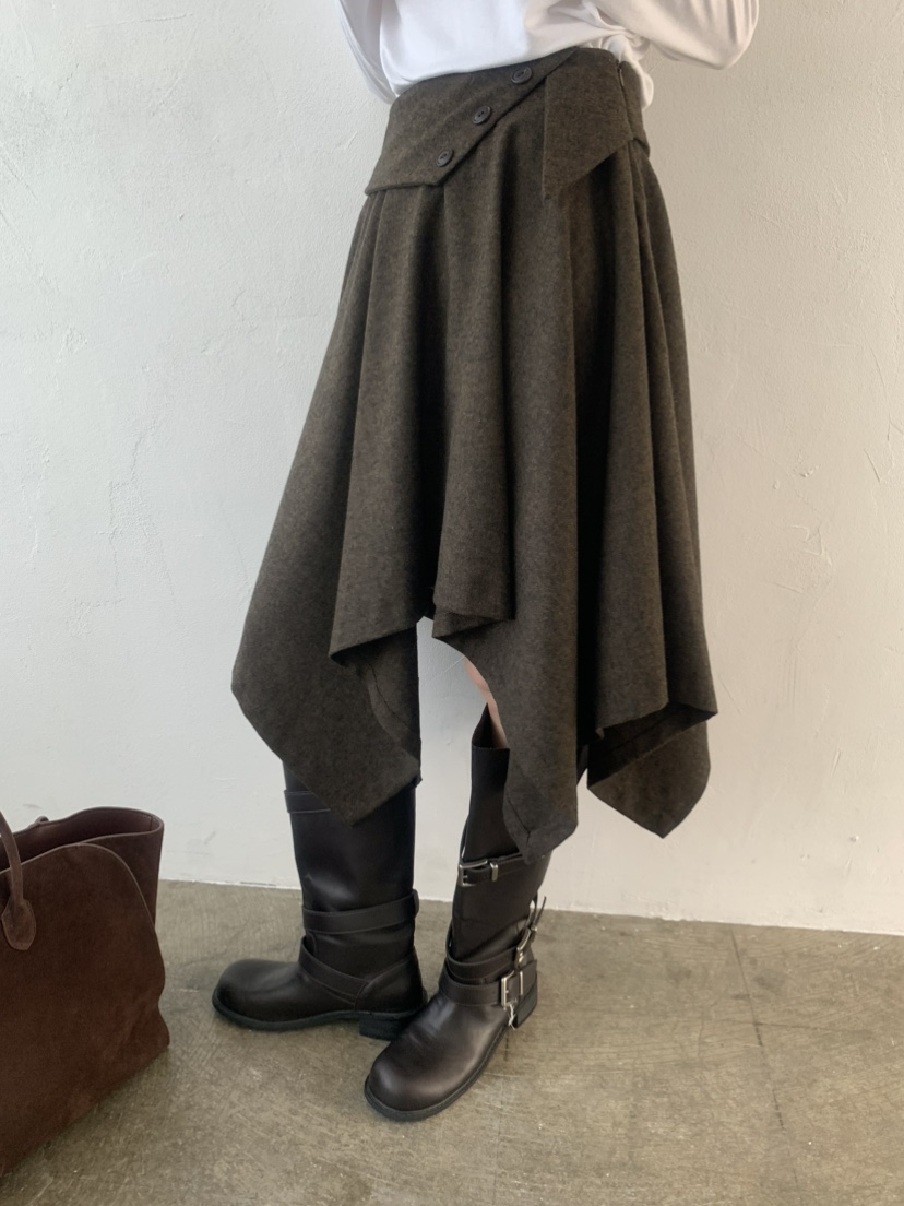LE AVE韓國代購女士新品熱賣時尚真品推薦人氣半身裙中短裙LE AVE半身裙/中短裙