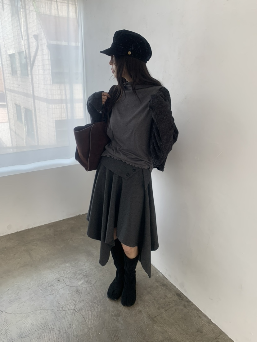 LE AVE韓國代購女士新品熱賣時尚真品推薦人氣半身裙中短裙LE AVE半身裙/中短裙
