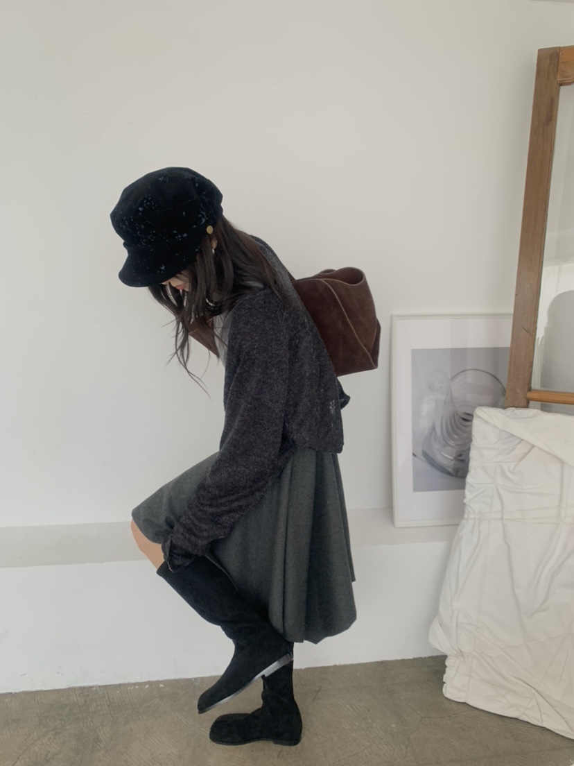 LE AVE韓國代購女士新品熱賣時尚真品推薦人氣半身裙中短裙LE AVE半身裙/中短裙