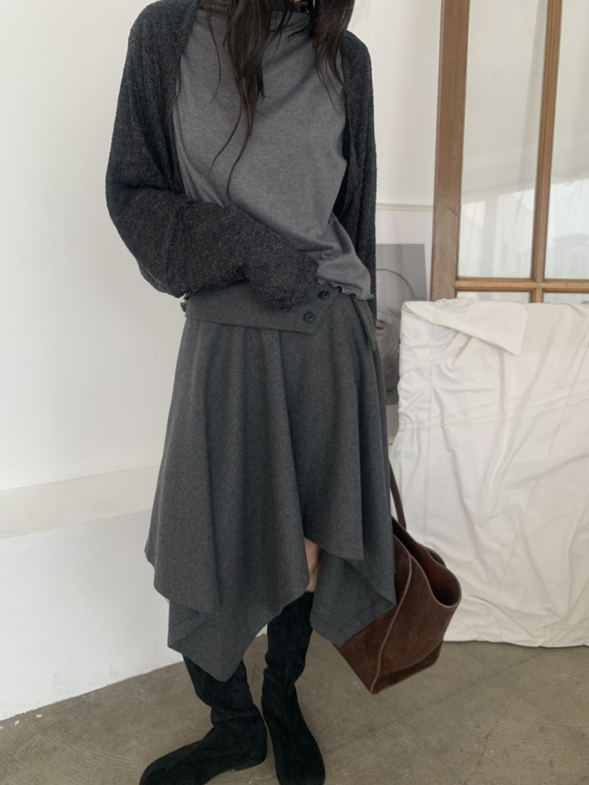 LE AVE韓國代購女士新品熱賣時尚真品推薦人氣半身裙中短裙LE AVE半身裙/中短裙