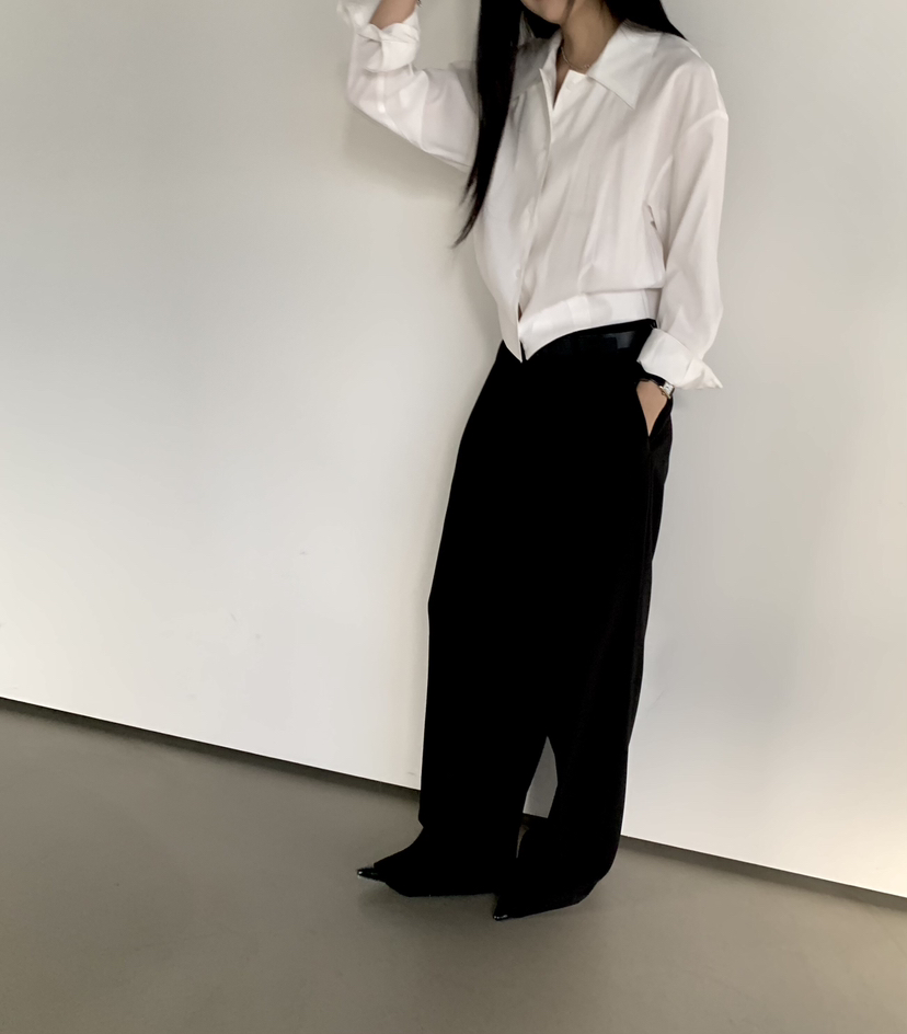 MUYBIEN韓國直郵女士新品時尚休閑真品推薦熱賣襯衫蕾絲衫MUYBIEN襯衫/蕾絲衫