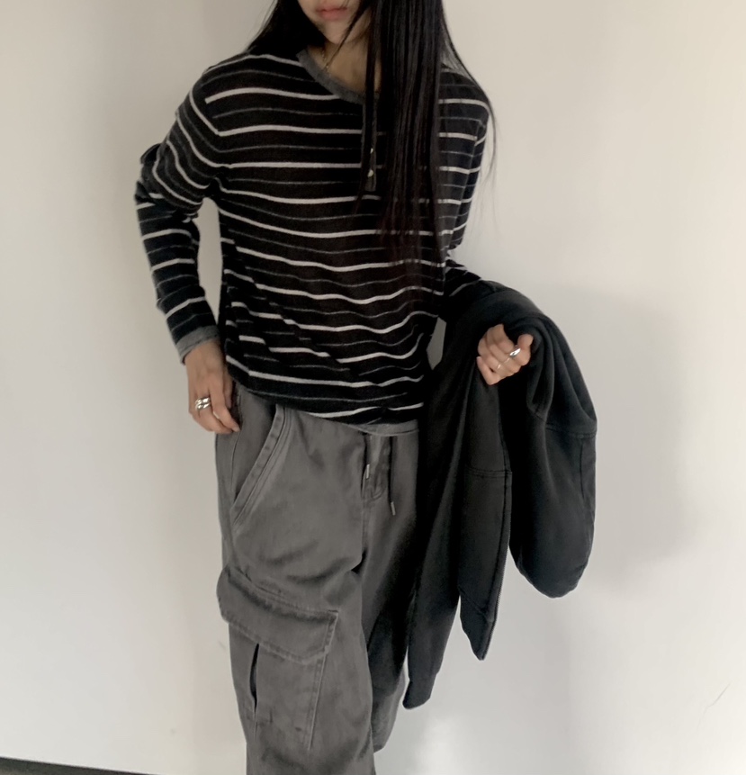 MUYBIEN東大門直郵女裝新款時尚熱賣真品人氣推薦休閑針織衫MUYBIEN針織衫
