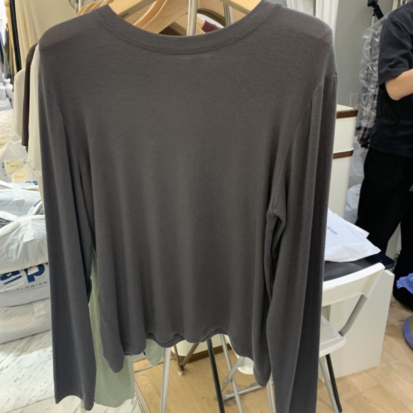 HOUSE OF/DE MERRY韓國代購女裝新款推薦真品熱賣長袖T恤HOUSE OF/DE MERRY長袖T恤圖色4墨