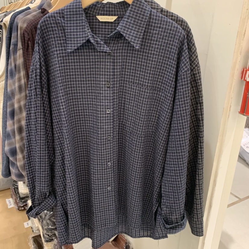 HOUSE OF/DE MERRY東大門代購女士新品人氣襯衫蕾絲衫HOUSE OF/DE MERRY襯衫/蕾絲衫圖色1深藍色