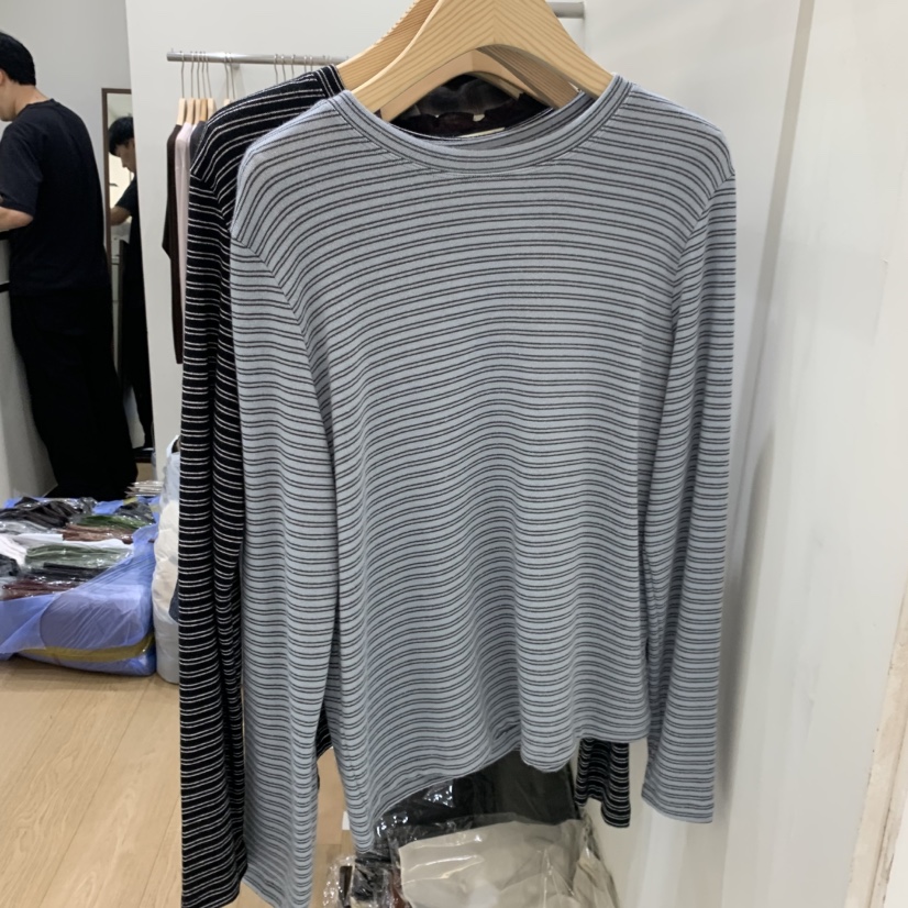 HOUSE OF/DE MERRY東大門直郵女士新品休閑人氣長袖T恤HOUSE OF/DE MERRY長袖T恤圖色4藍
