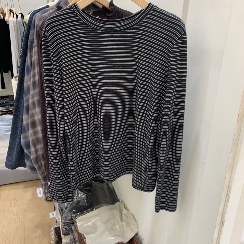 HOUSE OF/DE MERRY東大門直郵女士新品休閑人氣長袖T恤HOUSE OF/DE MERRY長袖T恤圖色5黑