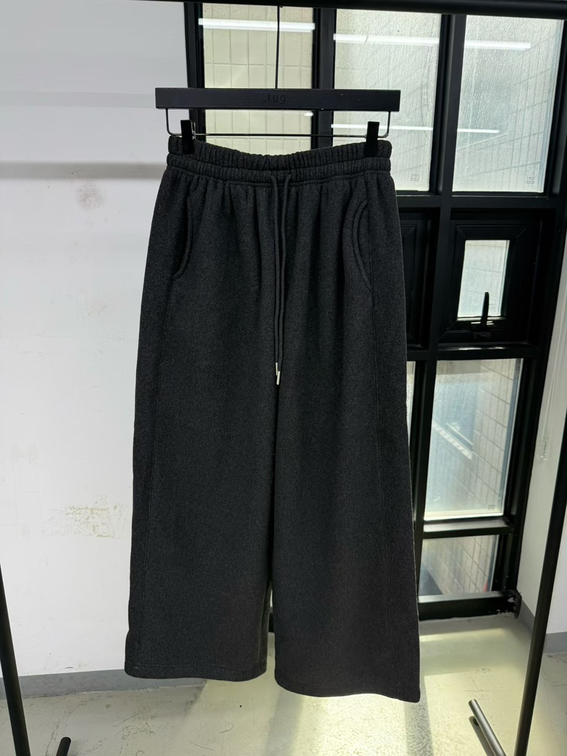 TUG東大門實拍女裝新品真品休閑推薦熱賣時尚休閑褲抓絨修身TUG休閑褲圖色3墨