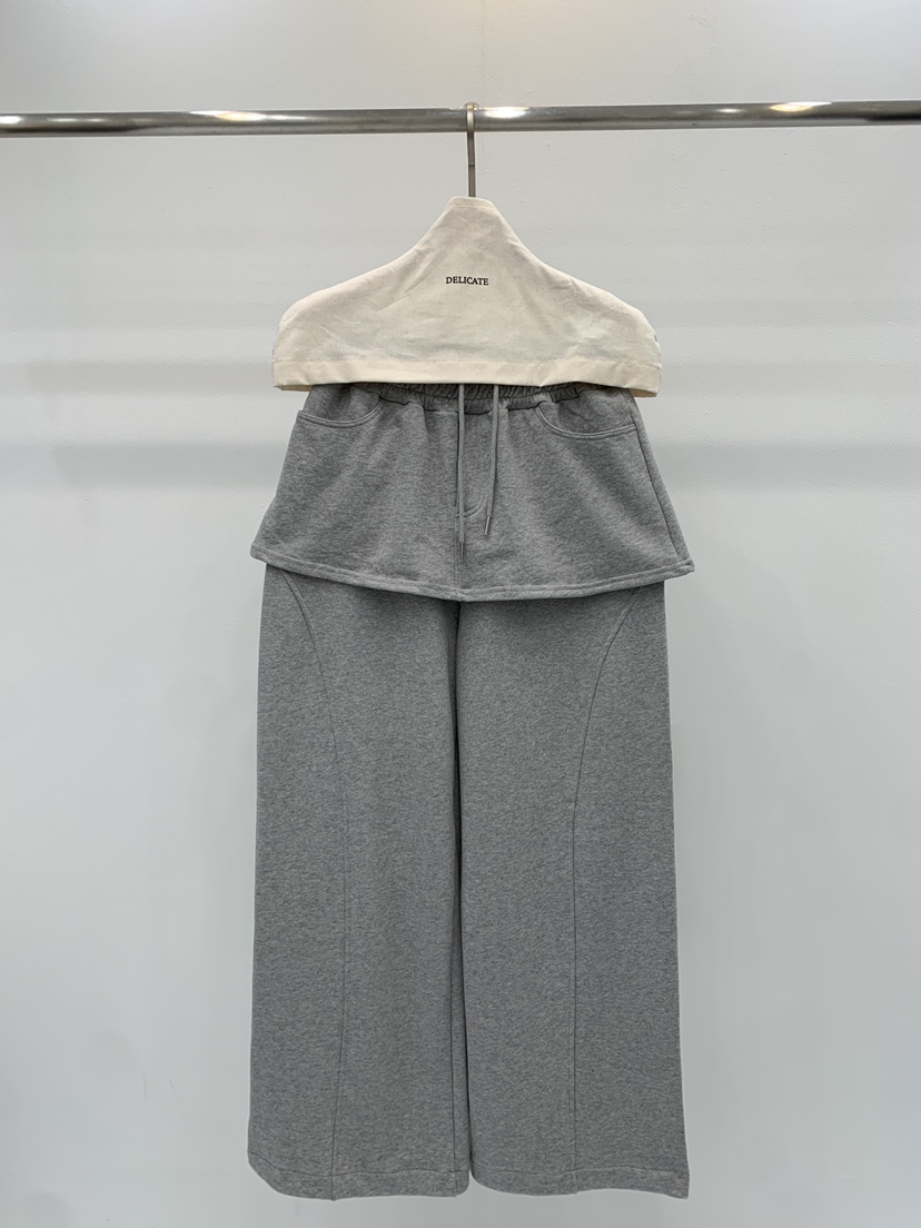 DELICATE韓國代購女士新品人氣休閑真品推薦時尚熱賣休閑褲DELICATE休閑褲圖色1