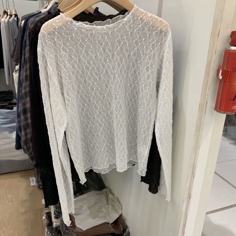 HOUSE OF/DE MERRY東大門直郵女裝新款熱賣長袖T恤蕾絲HOUSE OF/DE MERRY長袖T恤圖色1