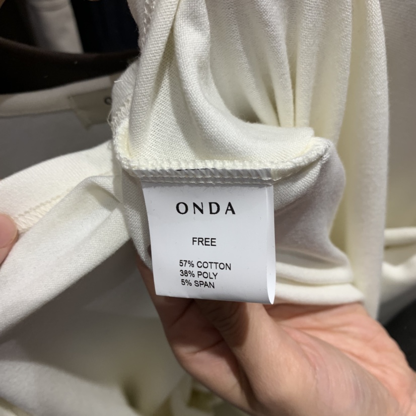 ONDA東大門實拍女士新款熱賣休閑時尚人氣推薦長袖T恤假兩件ONDA長袖T恤