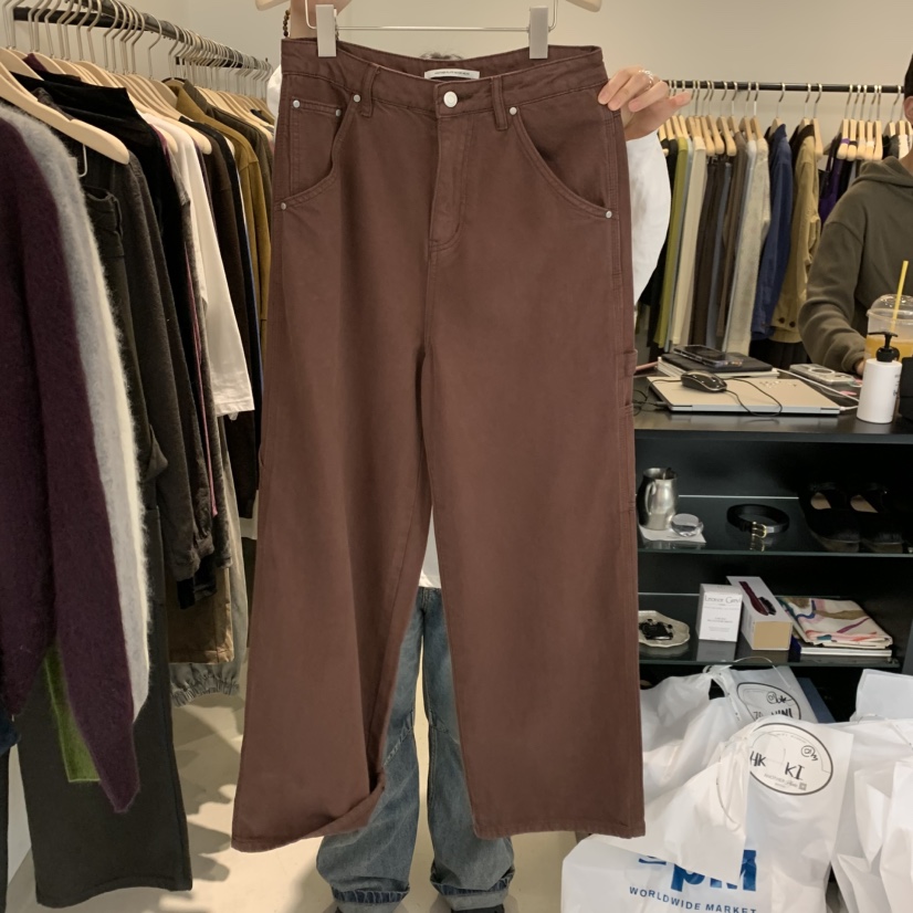 PLATE韓國直郵女士新款真品熱賣休閑時尚人氣推薦休閑褲ANOTHER PLATE MOOD WEAR休閑褲圖色1