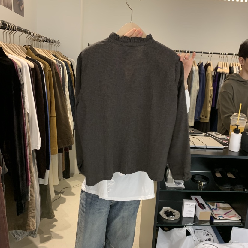 PLATE東大門代購女裝新款人氣熱賣時尚推薦真品襯衫蕾絲衫ANOTHER PLATE MOOD WEAR襯衫/蕾絲衫