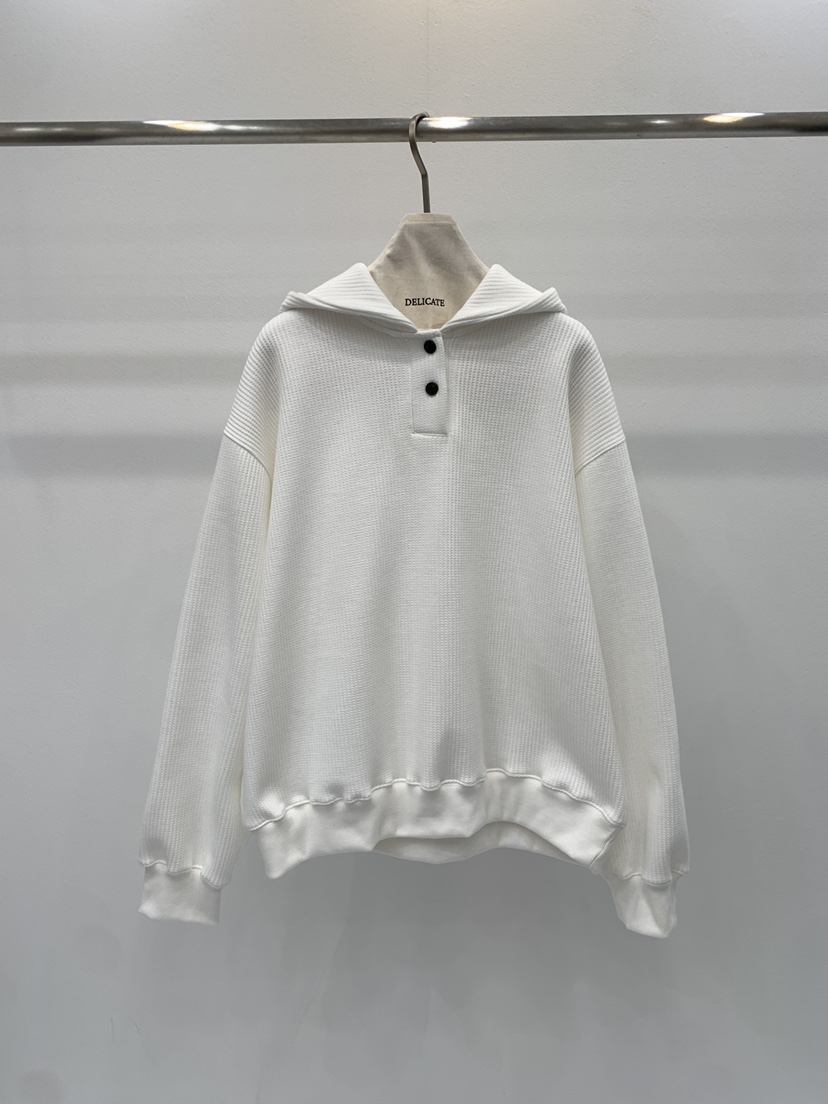 DELICATE東大門代購女士新品休閑真品時尚衛衣華夫格雙層DELICATE衛衣圖色1