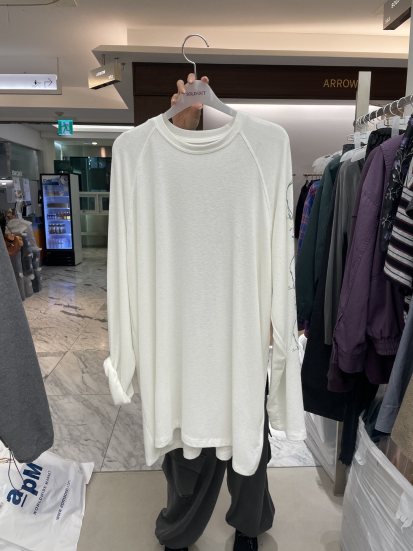 SOLD OUT韓國直郵女裝新品真品熱賣休閑時尚推薦長袖T恤SOLD OUT長袖T恤圖色2