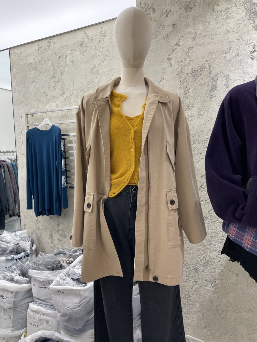 SOLD OUT東大門代購女士新品熱賣人氣真品時尚推薦休閑夾克SOLD OUT夾克圖色1