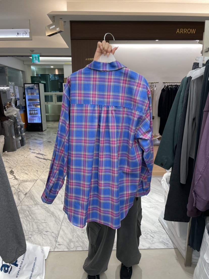 SOLD OUT韓國代購女士新品熱賣時尚推薦人氣襯衫蕾絲衫格紋SOLD OUT襯衫/蕾絲衫