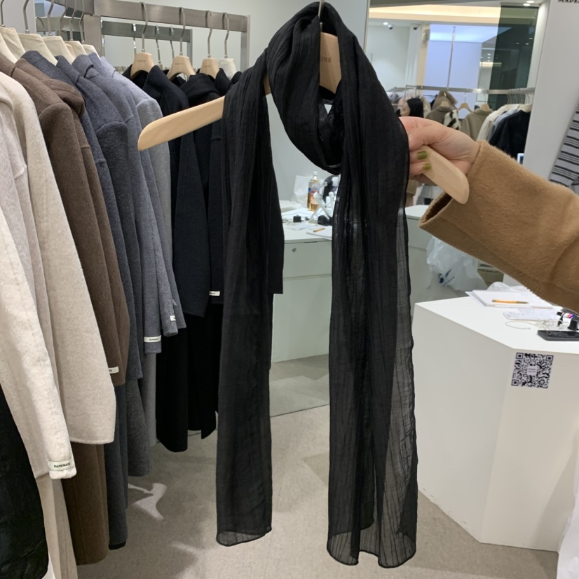 MADELEINE東大門實拍女士新款人氣休閑真品推薦圍巾披肩皺紋MADELEINE圍巾/披肩圖色2