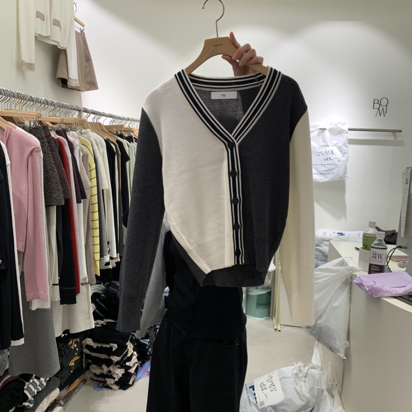 BY BOMI韓國直郵女士新品人氣時尚熱賣真品休閑開衫開衫BY BOMI開衫圖色2