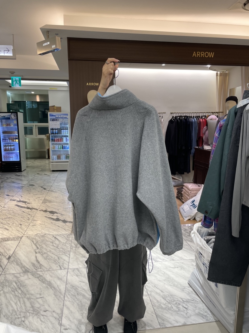 SOLD OUT韓國代購女裝新款真品推薦熱賣休閑衛衣抓絨拉鏈SOLD OUT衛衣