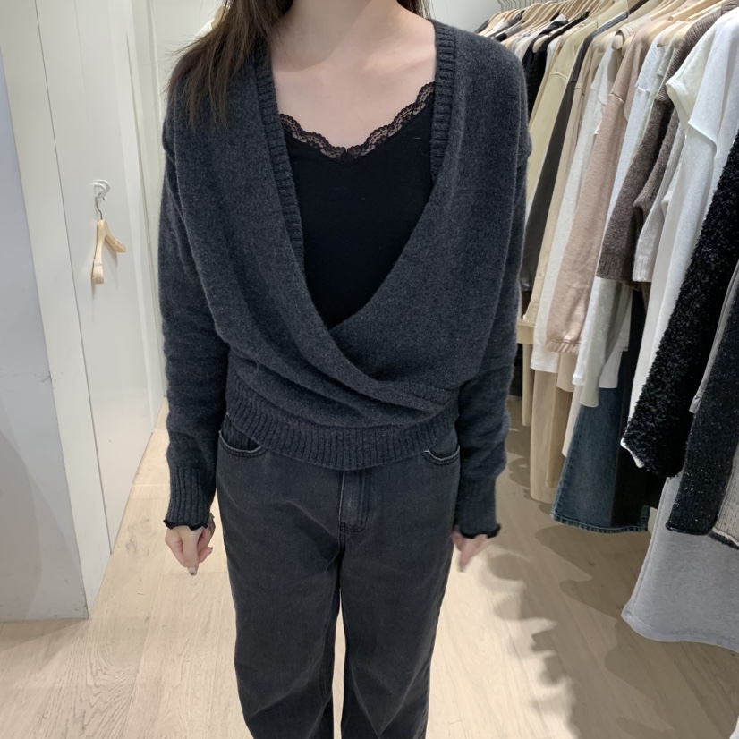 LIFFEY東大門實拍女裝新品休閑推薦時尚熱賣真品針織衫羊駝LIFFEY針織衫圖色2