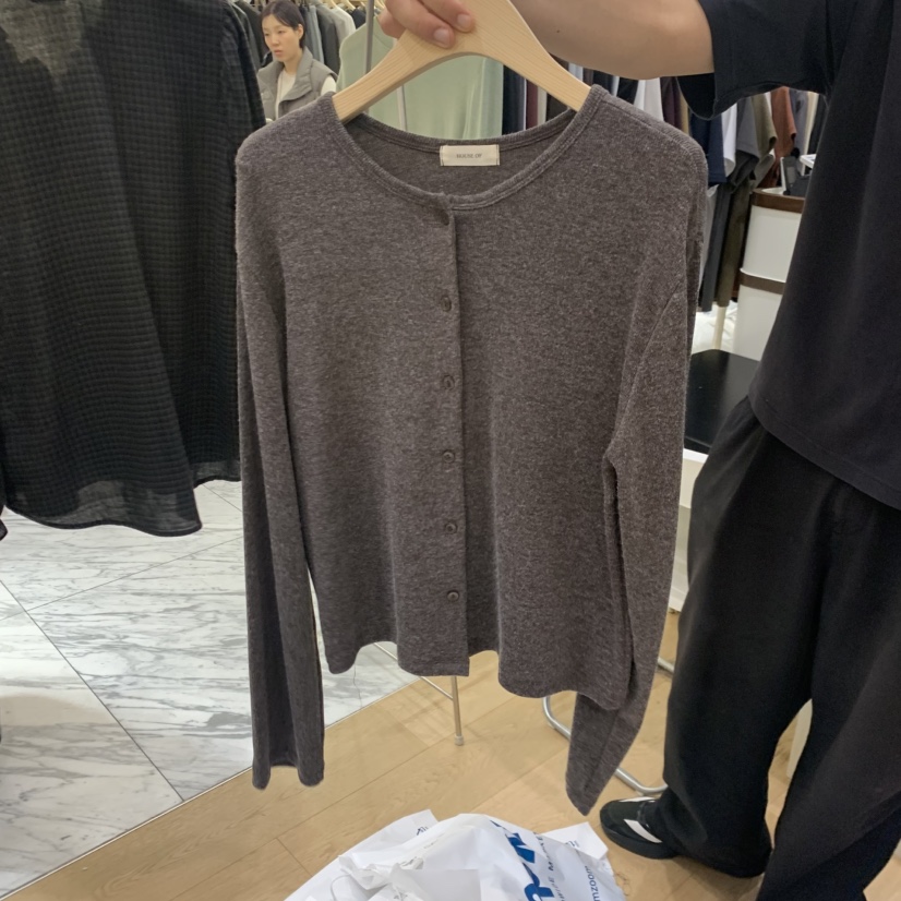 HOUSE OF/DE MERRY東大門實拍女裝新款熱賣真品推薦開衫HOUSE OF/DE MERRY開衫圖色2棕色