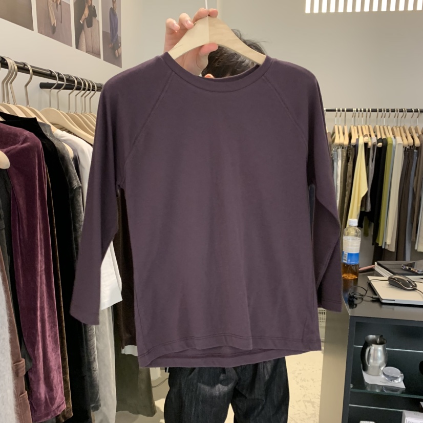 PLATE韓國代購女士新款休閑真品熱賣推薦時尚人氣長袖T恤ANOTHER PLATE MOOD WEAR長袖T恤圖色4