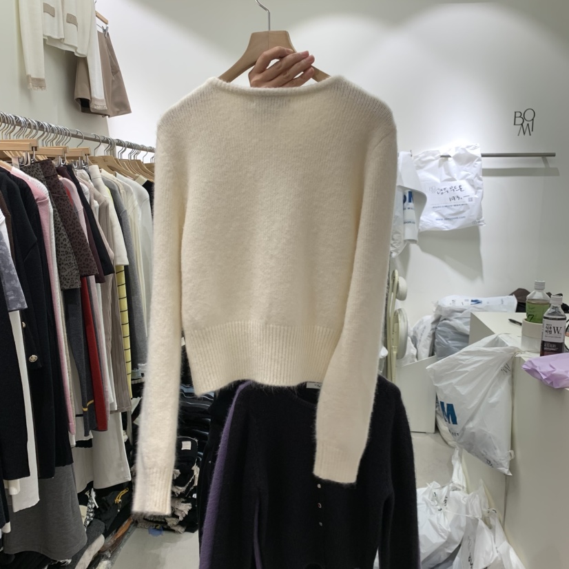 BY BOMI東大門直郵女裝新款真品熱賣休閑時尚開衫開衫紐扣BY BOMI開衫
